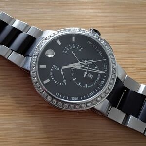 Movado Watch Silver DIAMOND... VERTO $2995